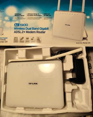 tplink archer 9 ac1900 modem router