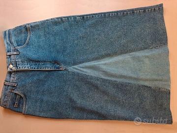 Gonna jeans Rifle longuette