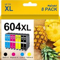 604XL Cartucce Compatibili per Epson 604 XL 8pz