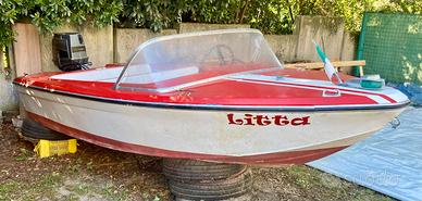 Barca a motore 4,5 mt