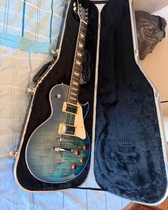Sire Larry Carlton L7 -Blue Burst-custodia rigida