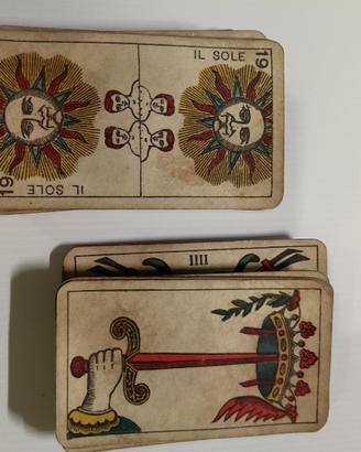 carte inizio 900 piemontesi tarocch i