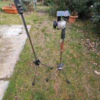 Schermo da proiezione portatile con treppiede