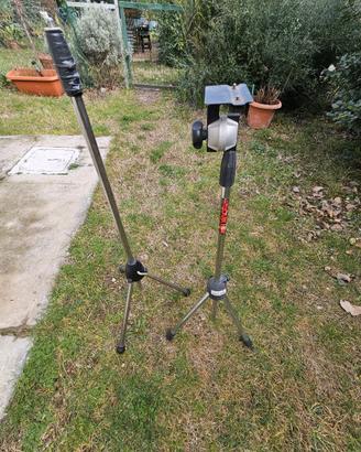 Schermo da proiezione portatile con treppiede