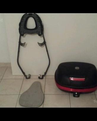 Bauletto Givi Monokey System+attacco posteriore