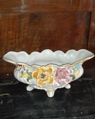 centrotavola fine porcellana Capodimonte
