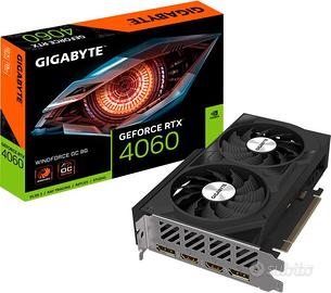 Gigabyte GeForce RTX 4060 WINDFORCE OC 8G NUOVA