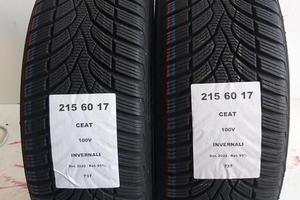2 gomme 215 60 17 ceat a737