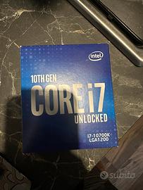 Processore intel core i7 10700k unloked