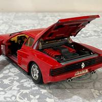 Modellino Ferrari testa Rossa Burago anni 80