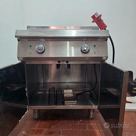 Piastra grill professionale elettrica