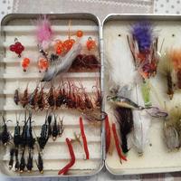 Scatola mosche artificiali trota lago – ninfe, str
