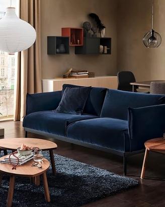 Ikea Tappeto VOLLERSLEV, blu scuro