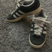 Scarpe Adidas Campus nere e bianche n. 39