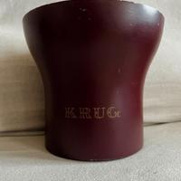 Secchiello glacette KRUG champagne in metallo