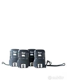 Kit trigger radio wireless per flash 1+3 - Genova