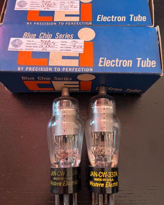 Coppia di Valvole 337A/310A WE JAN-CW "Khul-Tube"