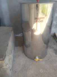 Maturatore per miele in acciaio inox 200 kg (Tabec