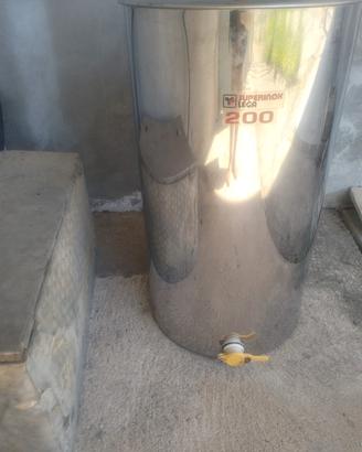 Maturatore per miele in acciaio inox 200 kg (Tabec