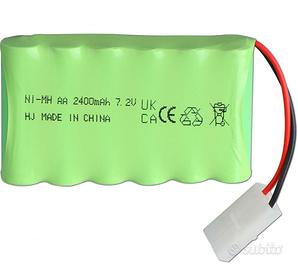 Batteria Ricaricabile 7.2V 2400mAh NiMH