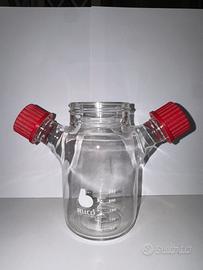Flask Bioreattore Bellco 250 mL GL32 laboratorio