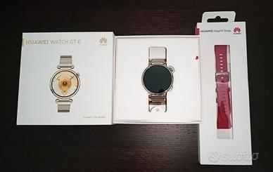 HUAWEI Watch GT 6 Gold 41 mm + cinturino rosso