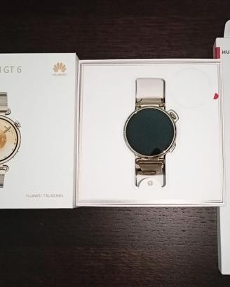 HUAWEI Watch GT 6 Gold 41 mm + cinturino rosso