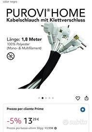 Computer, TV ecc. Guaina per cavi