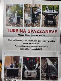 TURBINA SPAZZANEVE