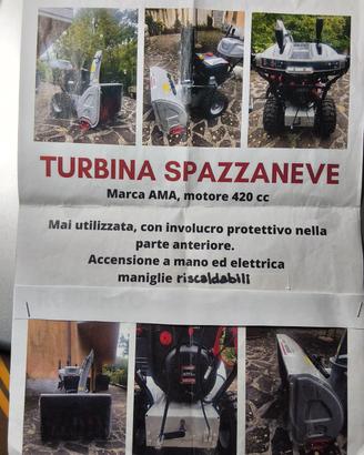 TURBINA SPAZZANEVE