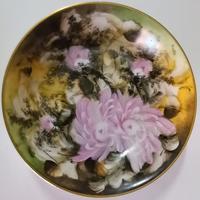 PIATTO DIPINTO A MANO SU PORCELLANA LIMOGES