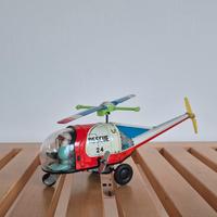 Raro elicottero Vintage Masudaya con scatola