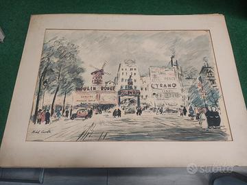 litografia d'epoca 