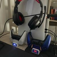 PS5 SLIM DIGITAL+CUFFIE+2 JOISTICK+ACCOUNT