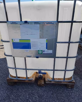 Cisterna acqua 1000 litri su pallet