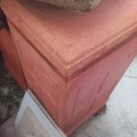 STUFA A LEGNA DI TERRACOTTA 