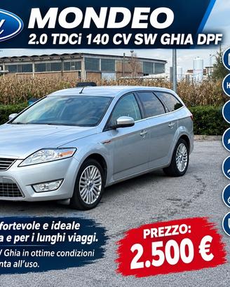 Ford Mondeo 2.0 TDCi 140 Cv Station Wagon Ghia DPF
