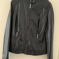 Giacca biker in ecopelle Terranova