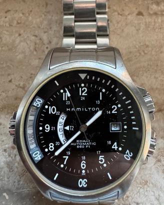 orologio Hamilton Khaki Navy GMT