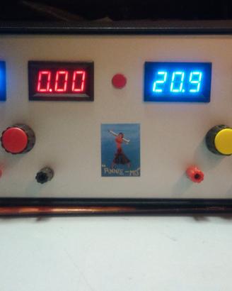 Alimentatore doppio da laboratorio 