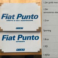 Libretti uso e manutenz Fiat punto, Nissan Primera