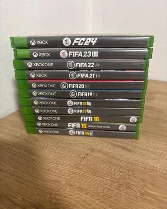 fifa dal 14 al 24 per xbox one