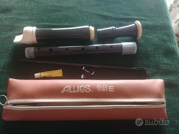 Flauto dolce contralto marca Aulos, mod. 209B (E