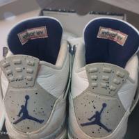 scarpe Jordan 4 blu navy