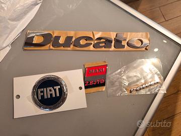 targhette fiat ducato x244 ORIGINALI MAI USATE 4 p