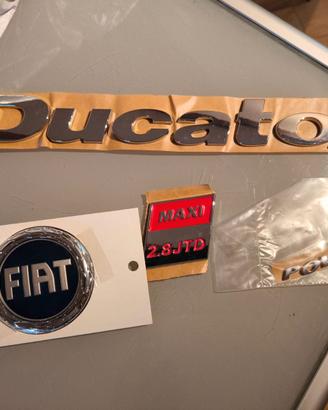 targhette fiat ducato x244 ORIGINALI MAI USATE 4 p