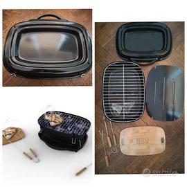 Barbecue BBBOX portatile completo accessori nuovo