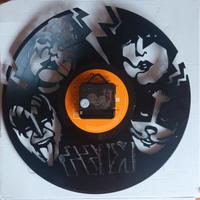 Orologio KISS in vinile 