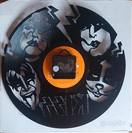Orologio KISS in vinile 
