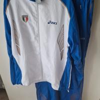 Tuta Asics uomo per fitness running volley basket
